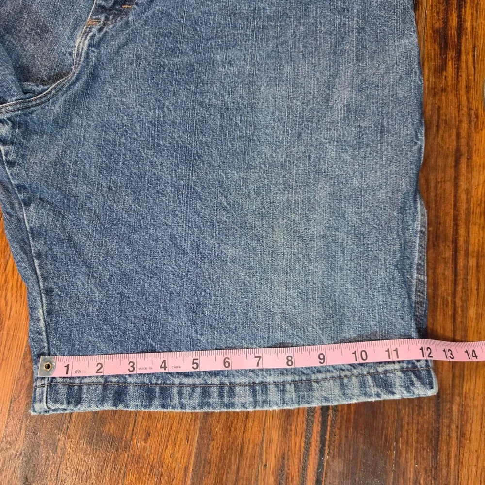 Wrangler‎ Mens Carpenter Denim Shorts Blue Work Worn 64WC4DI Size 42